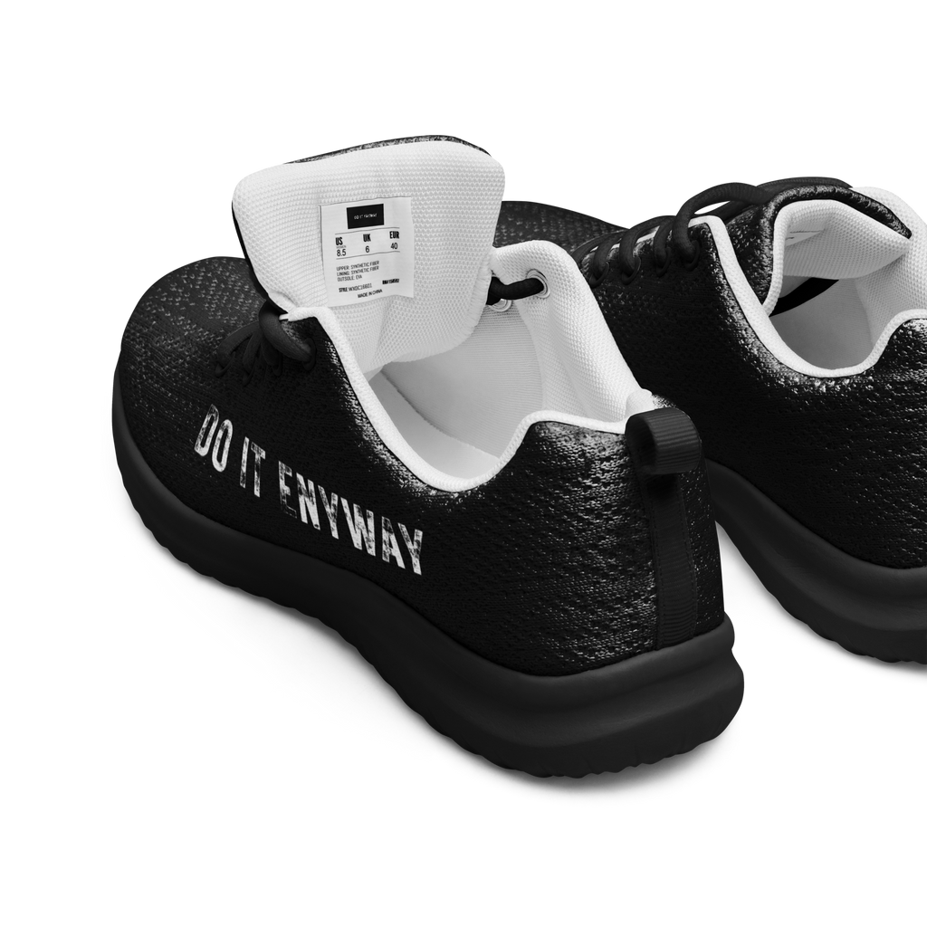 DO IT ENYWAY - Athletic Training Shoes (Mens, Black)