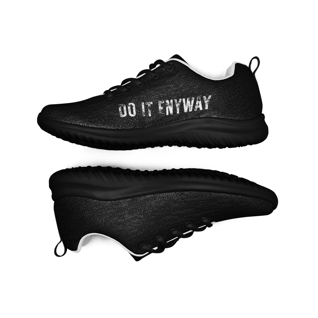 DO IT ENYWAY - Athletic Training Shoes (Mens, Black)