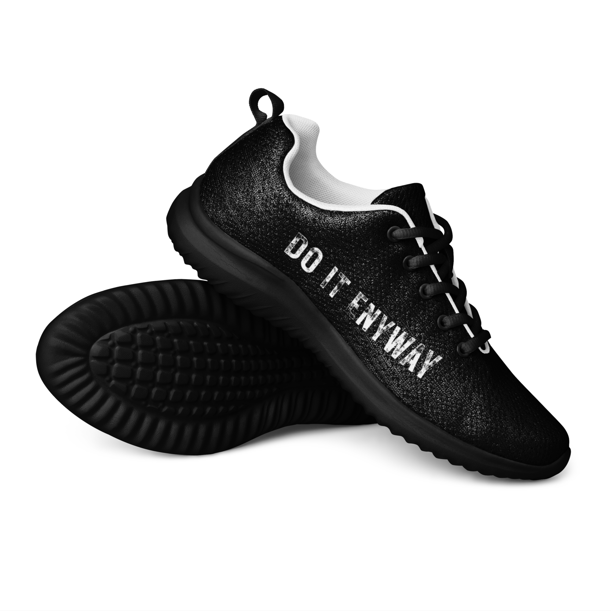 DO IT ENYWAY - Athletic Training Shoes (Mens, Black)