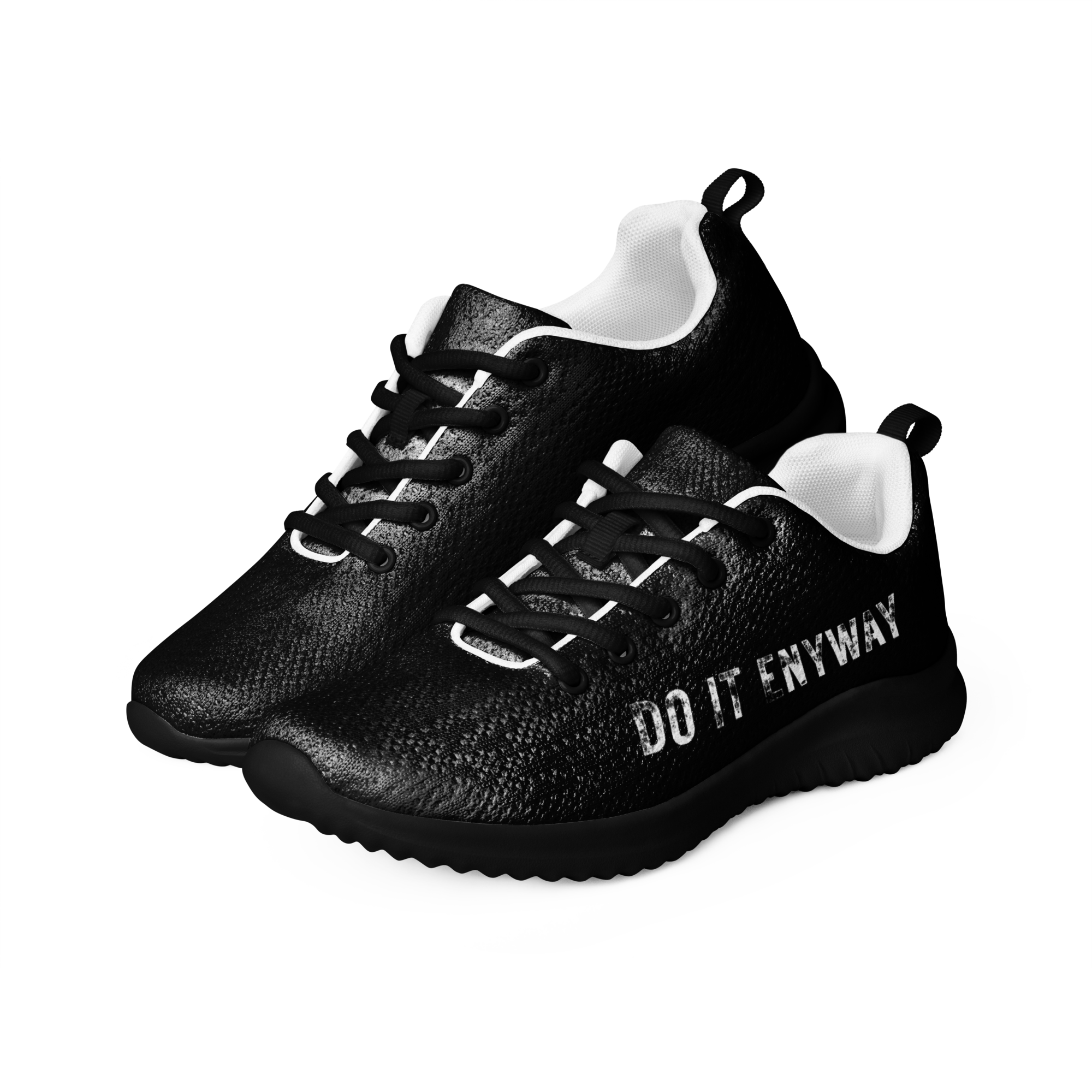 DO IT ENYWAY - Athletic Training Shoes (Mens, Black)