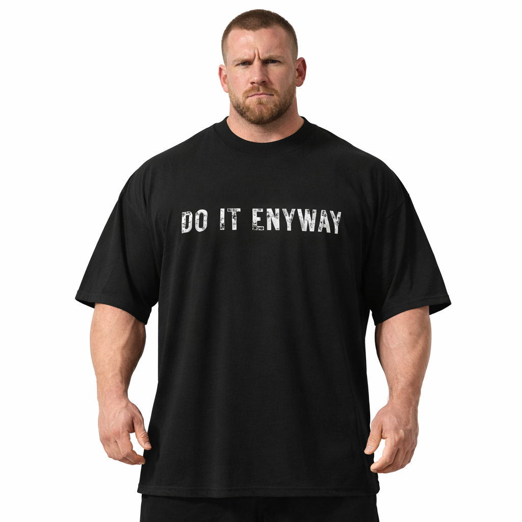 DO IT ENYWAY - Oversized T-Shirt