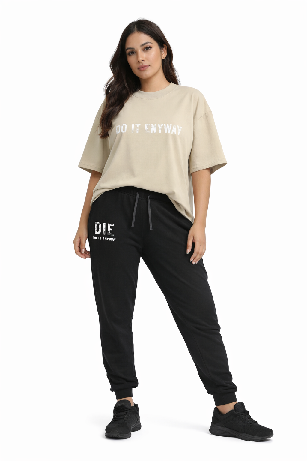 DO IT ENYWAY - Oversized T-Shirt